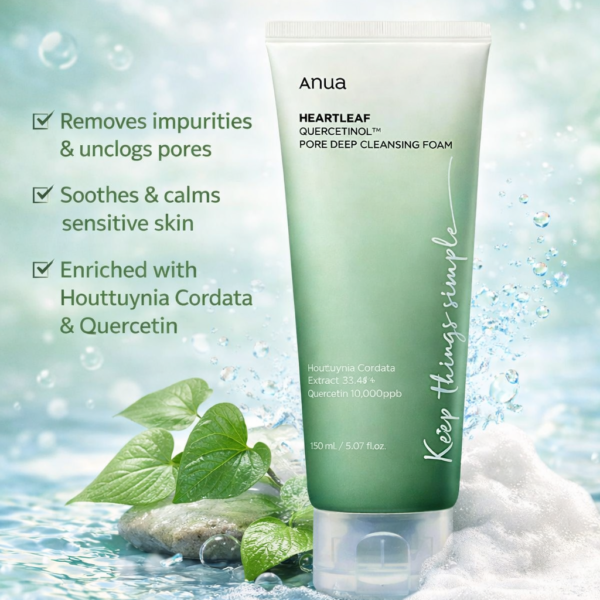 Anua Heartleaf Pore Deep Cleansing Foam