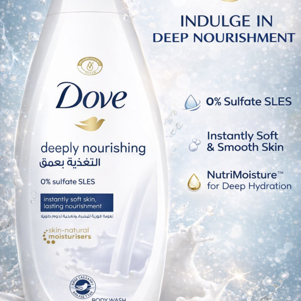 Dove Deeply nourishing Shower Gel