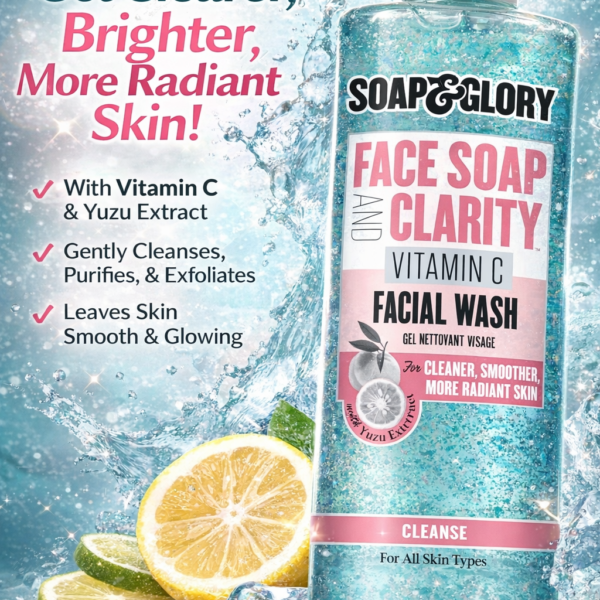 Face Soap & Clarity Vitamin C cleanser